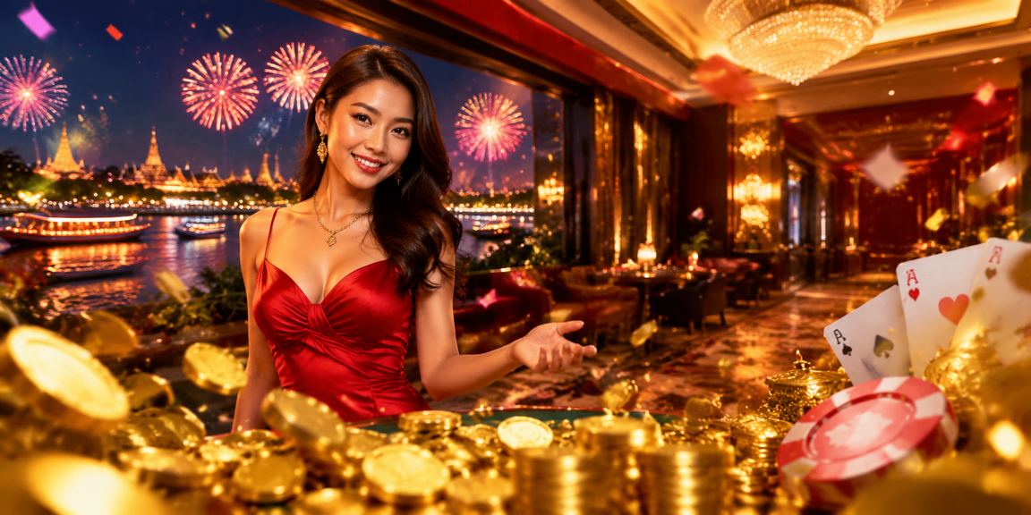 Bàn chơi bài casino neon lung linh phong cách Mekong – biểu tượng giải trí trực tuyến tại Việt Nam
